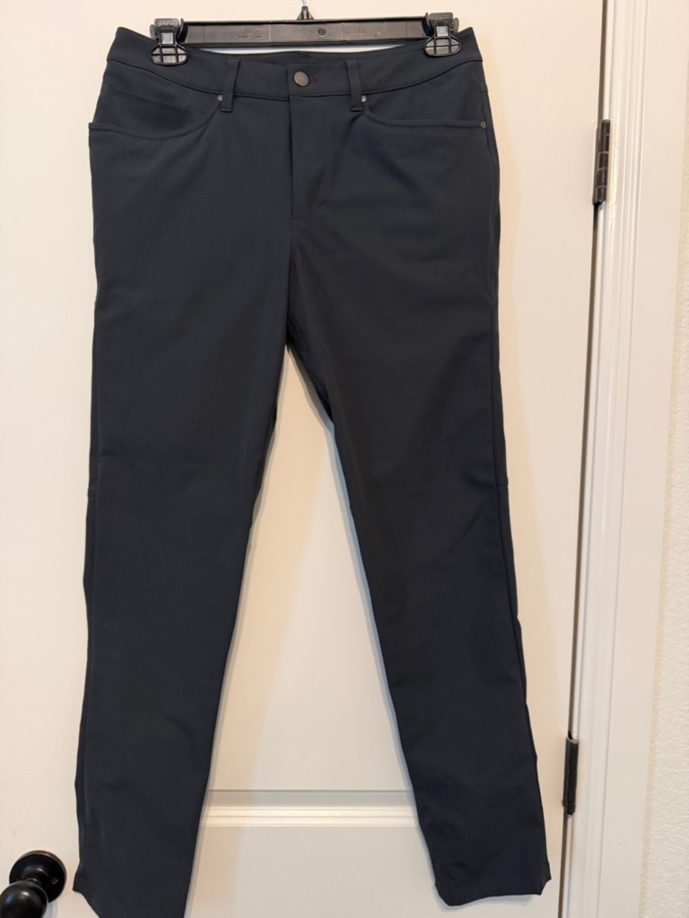 Black Stretch Slim Pants